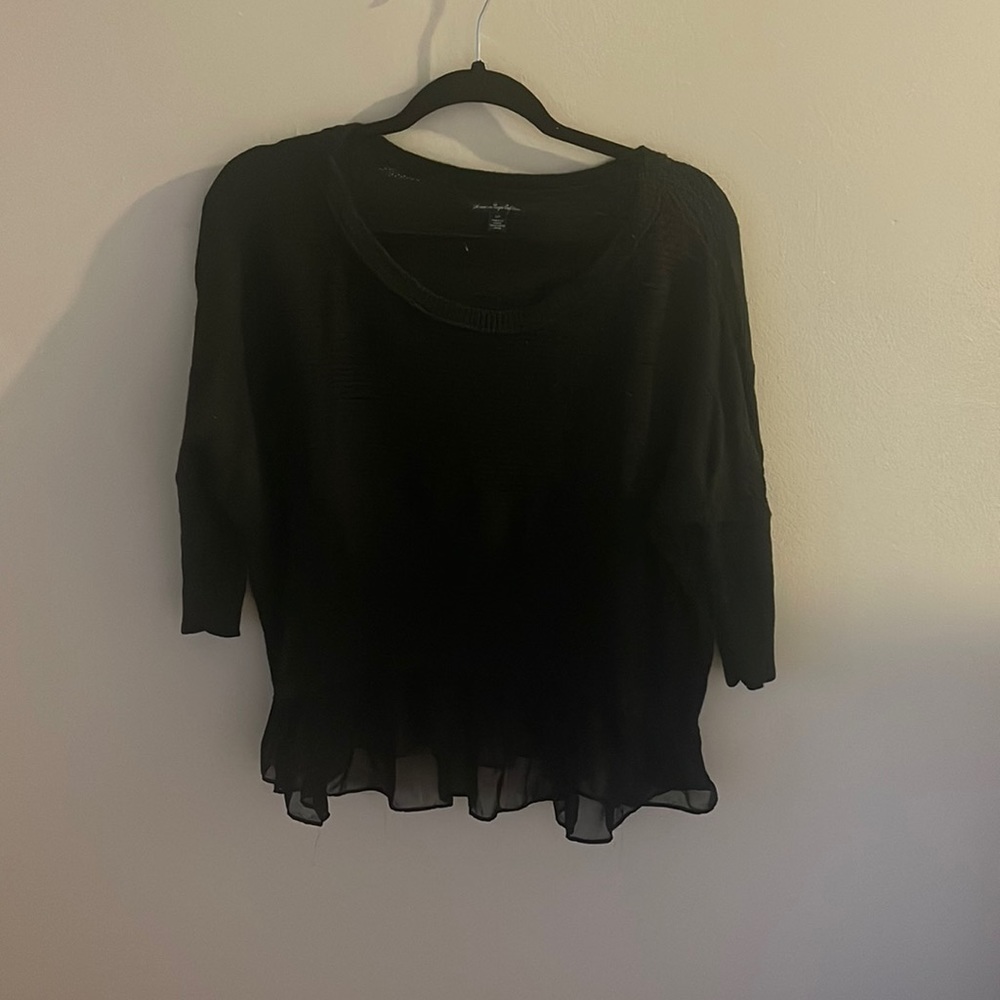 Black sweater